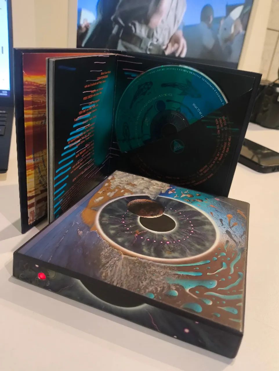 Box CD Pink Floyd - Pulse (Ed. Original 1995) - Com LED Funcionando (Apenas 1 CD)