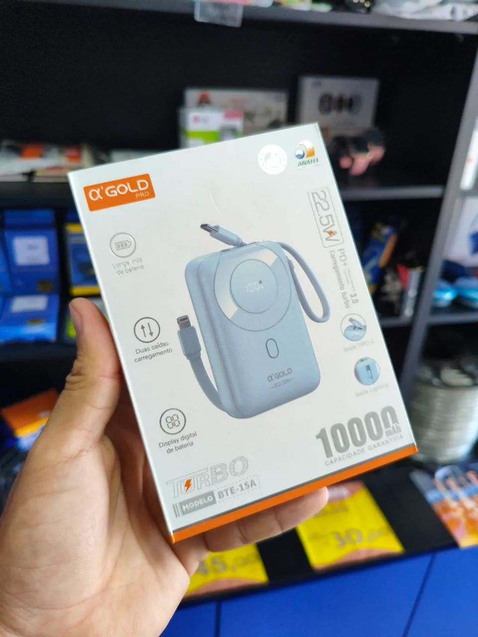 POWER BANK CARGA RAPIDA