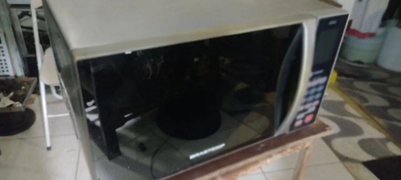 Microondas Brastemp inox espelhado  - Foto 3