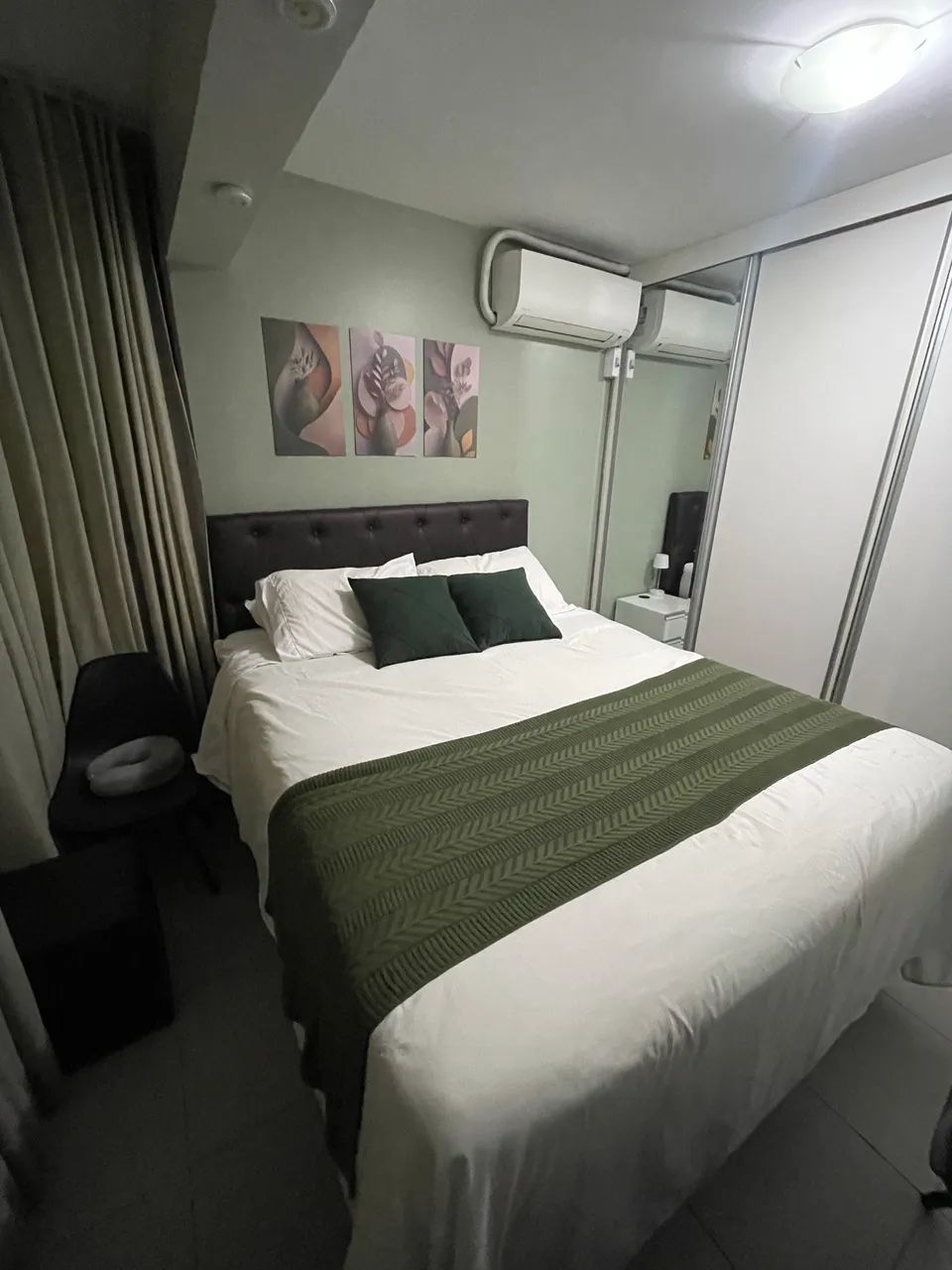 CAMA DE CASAL + BOX COM COLCHÃO PROBEL QUEEN