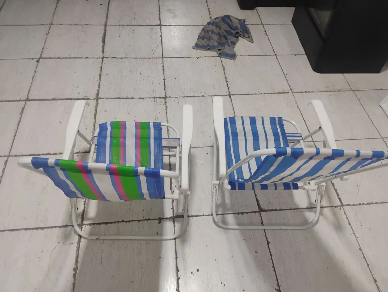 Jogo com 02 cadeiras de Praia  - Foto 2