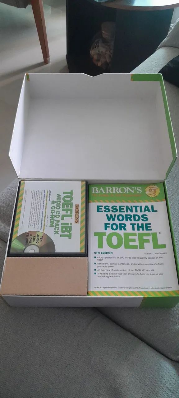 Kit Barron's TOEFL iBT Superpack - Completo (Livros + 11 CDs