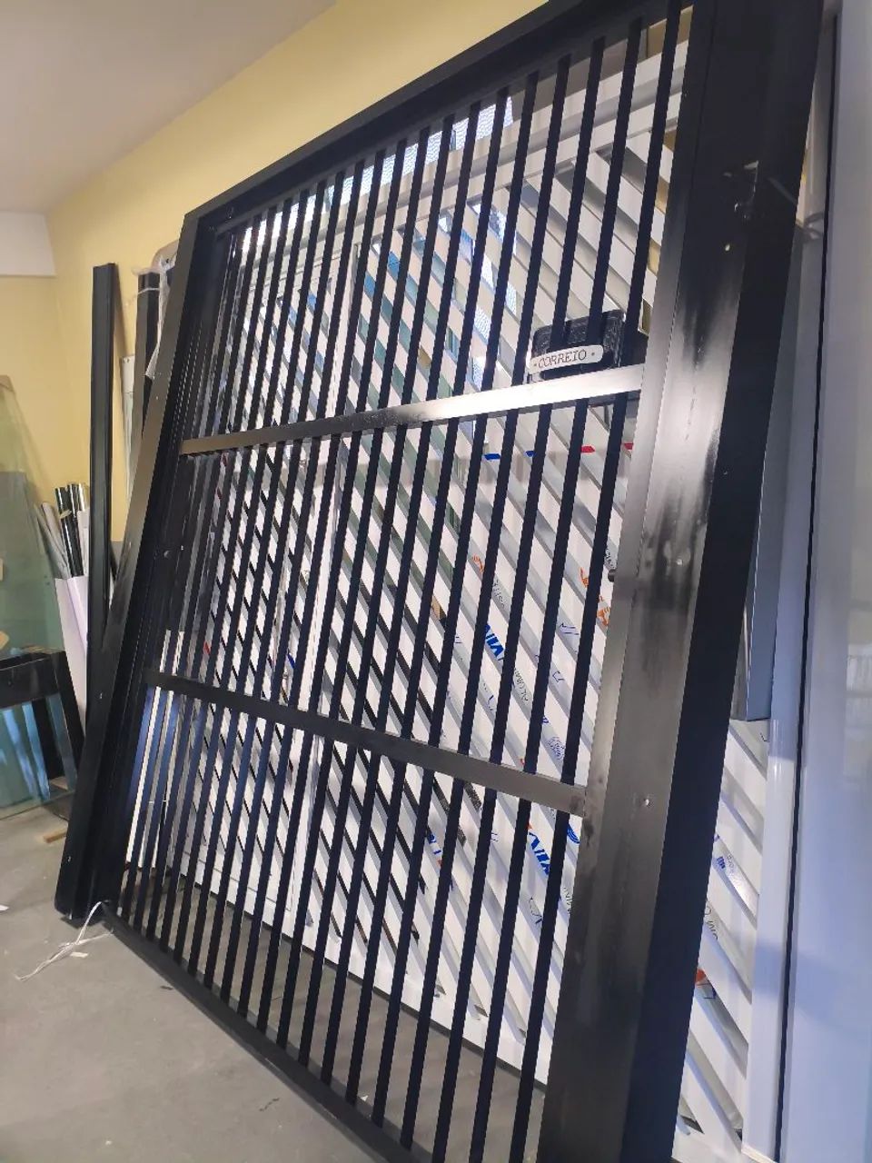 Used aluminum gate