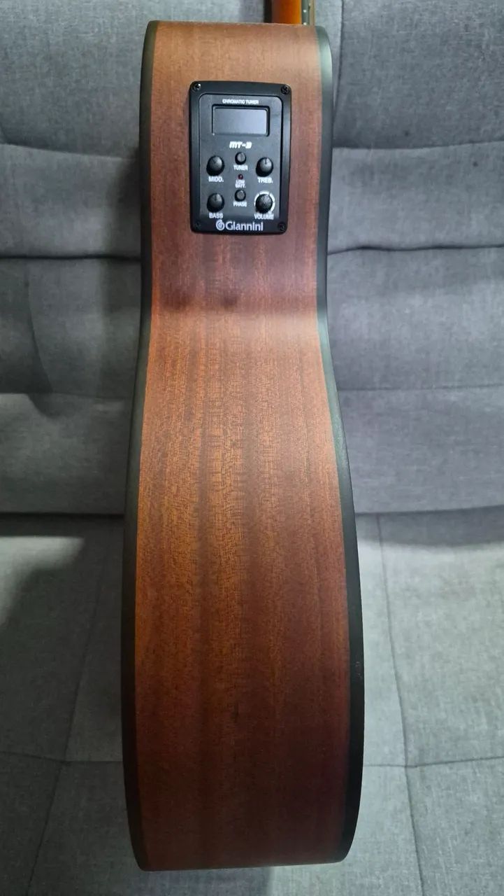 VIOLÃO GIANNINI ELETROACÚSTICO - QUALIDADE, CONFORTO E ÓTIMO SOM! - Foto 4