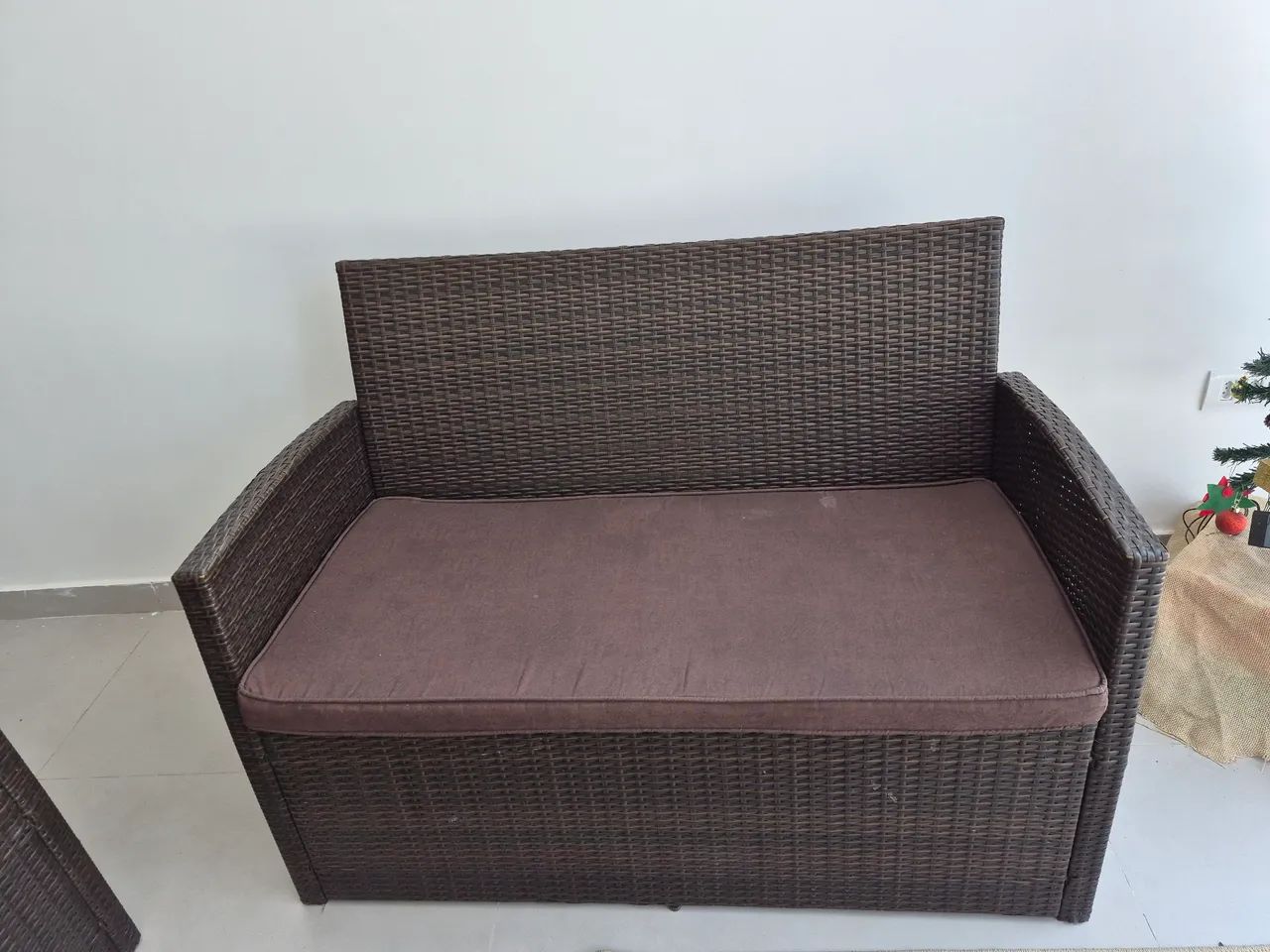 Conjunto de varanda de vime - Foto 4