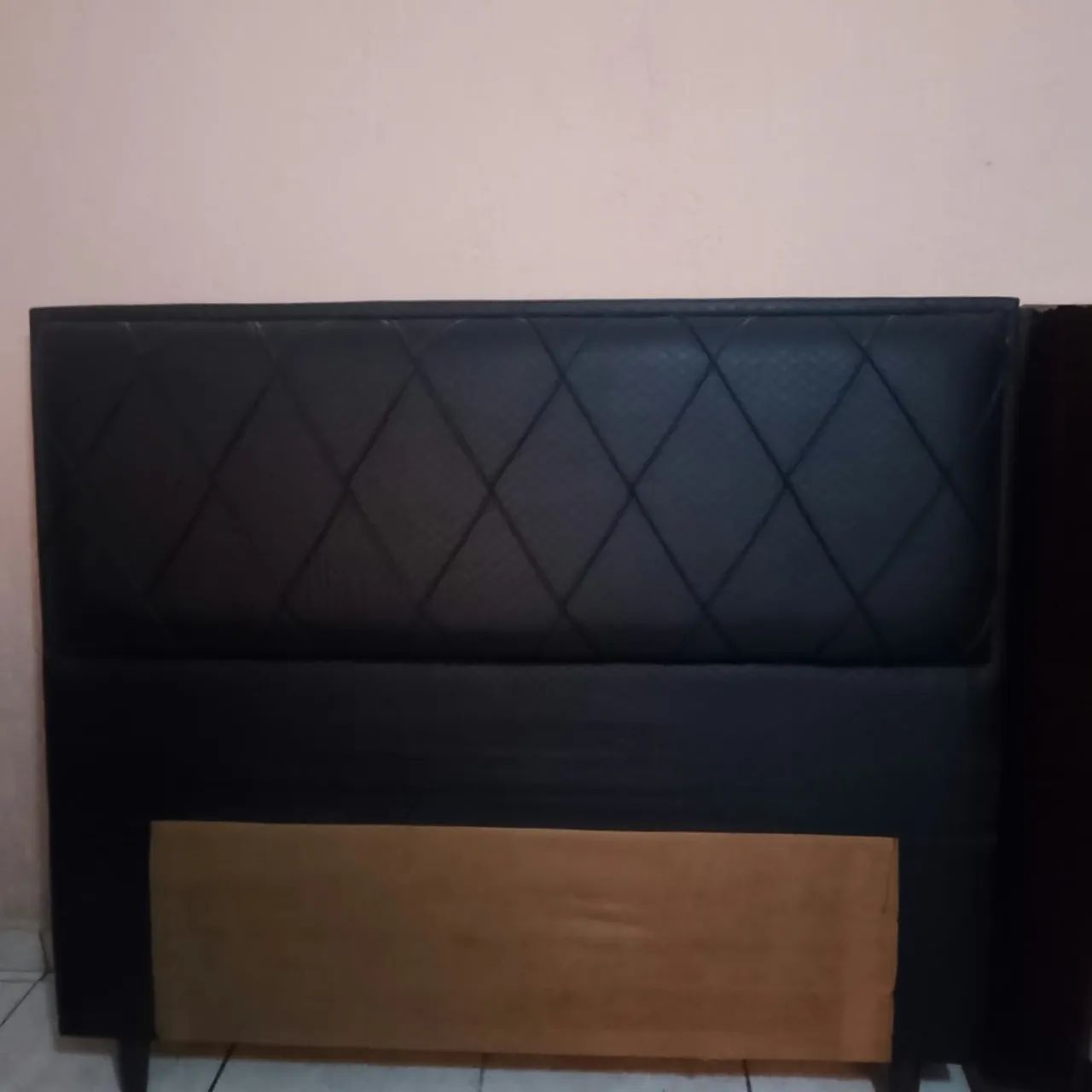  Cama Casal (Box, Colchão e Cabeceira)