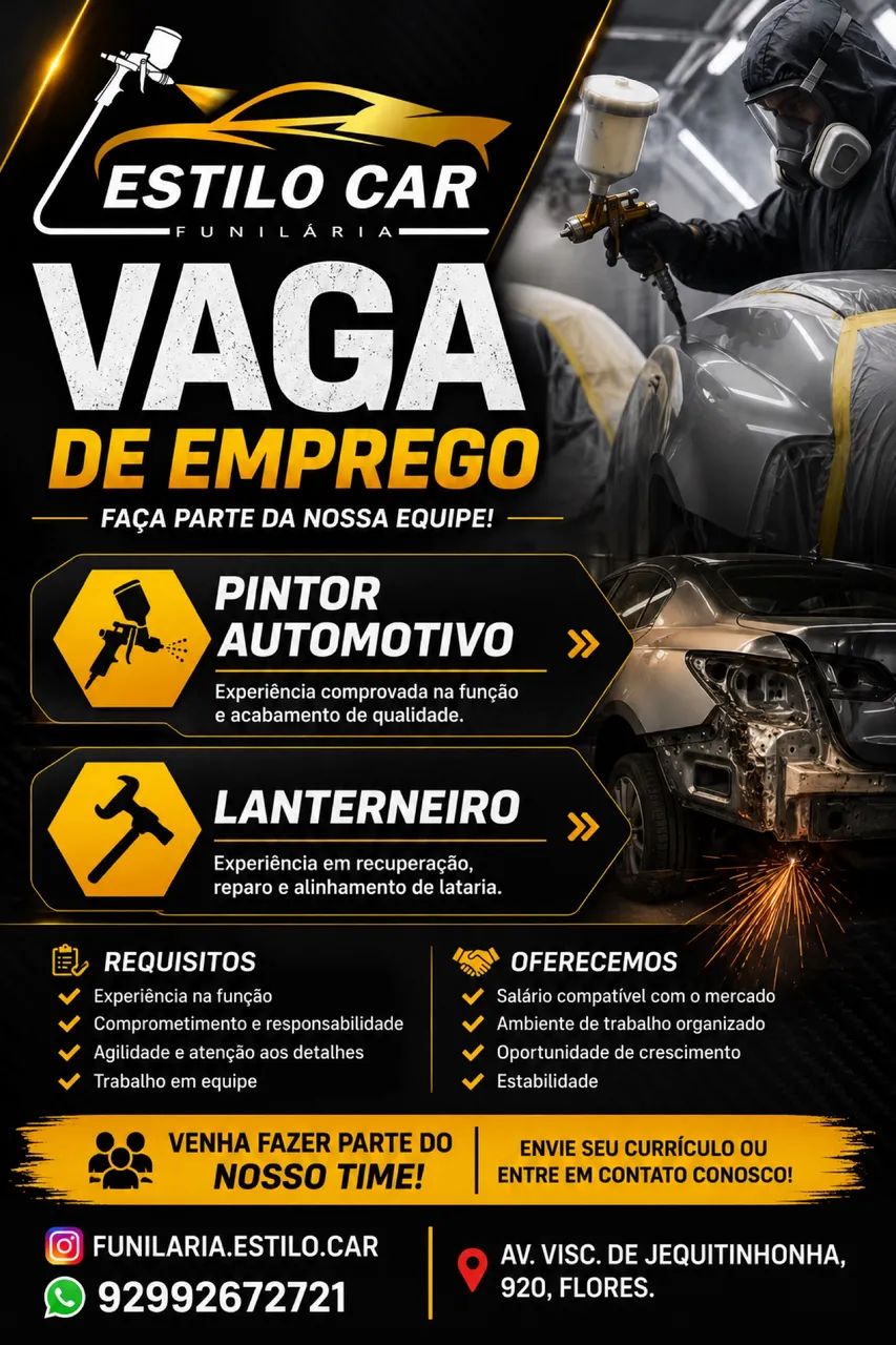 Oportunidade de emprego 