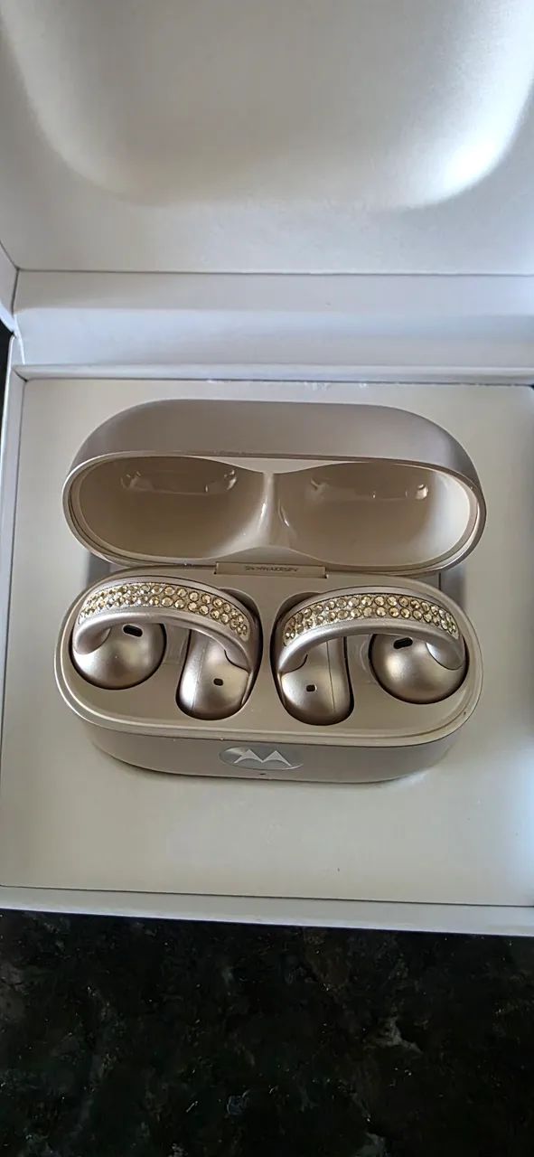 Fone Motorola Buds Loop com Swarovski - Foto 3