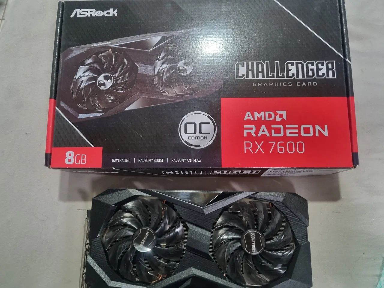 Placa de vídeo RX 7600 8gb