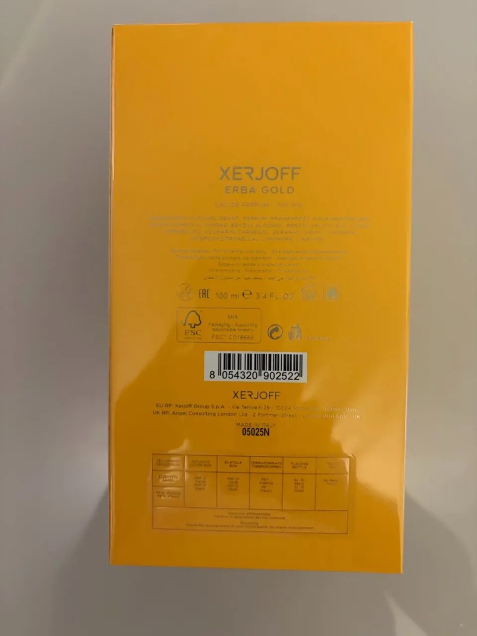 Xerjoff Erba Gold edp 100ml  - Foto 2