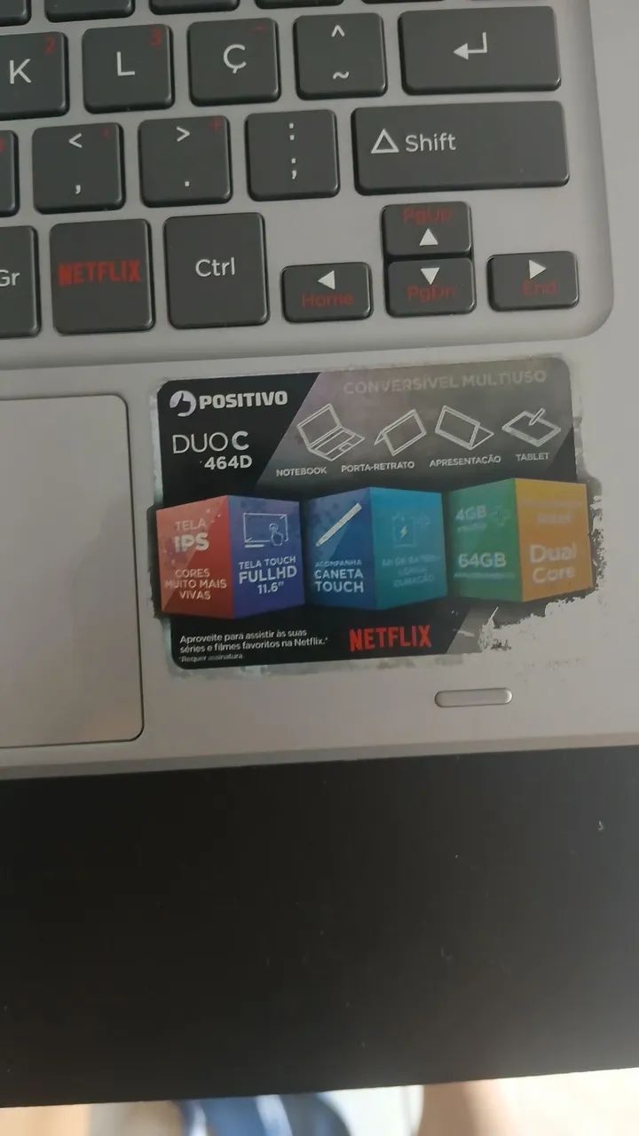 Notebook positivo oferta relâmpago 70$! - Foto 3