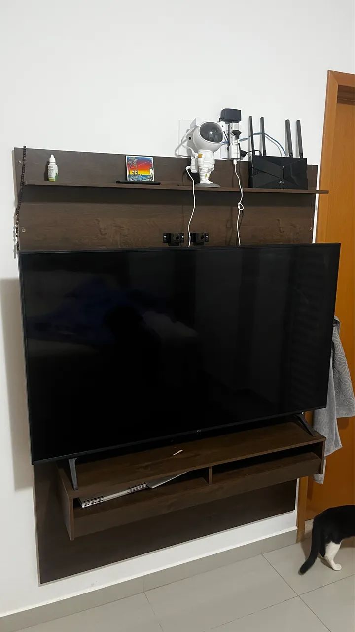 Painel de tv amadeirado - Foto 3