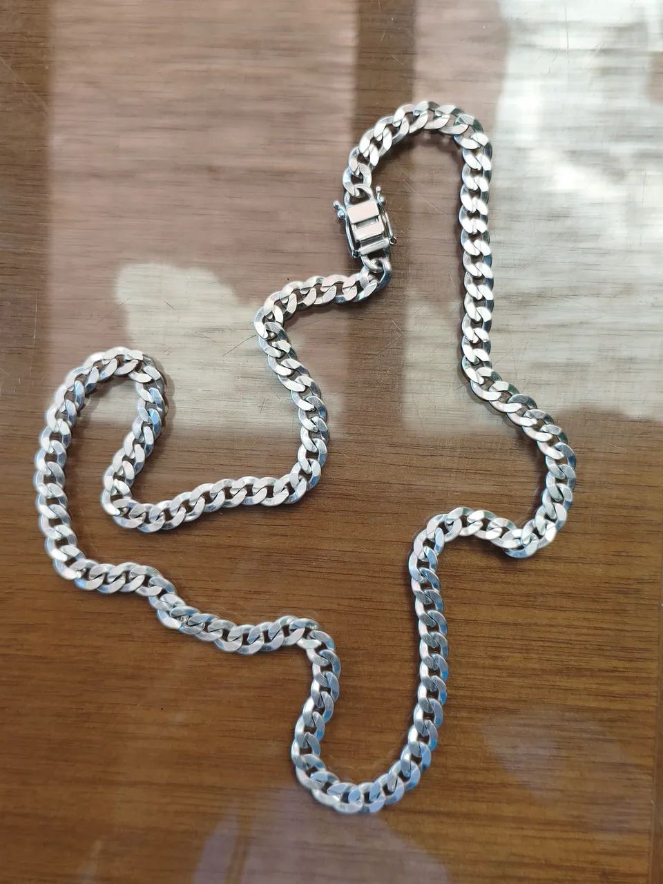 Vendo colar de prata masculina original 925 - Foto 2