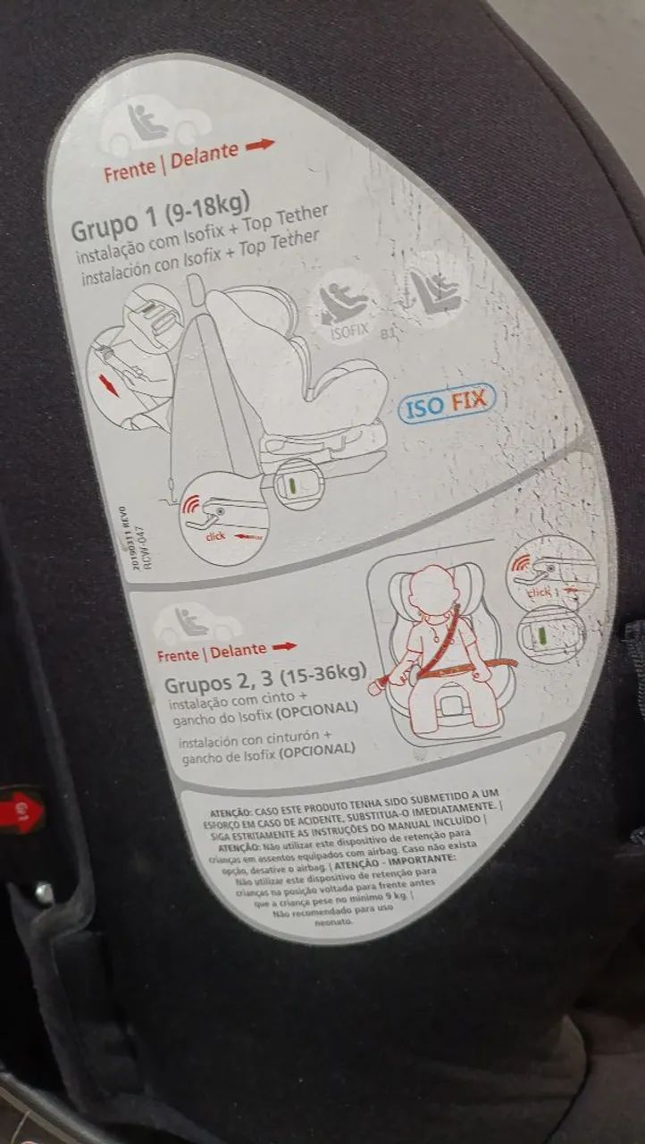 Cadeirinha infantil para carro - Foto 4
