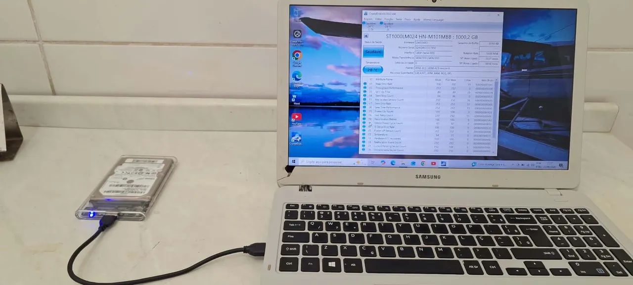 Hd externo usb 3.0 1T 100% saudável DISPENSO CURIOSOS  - Foto 4
