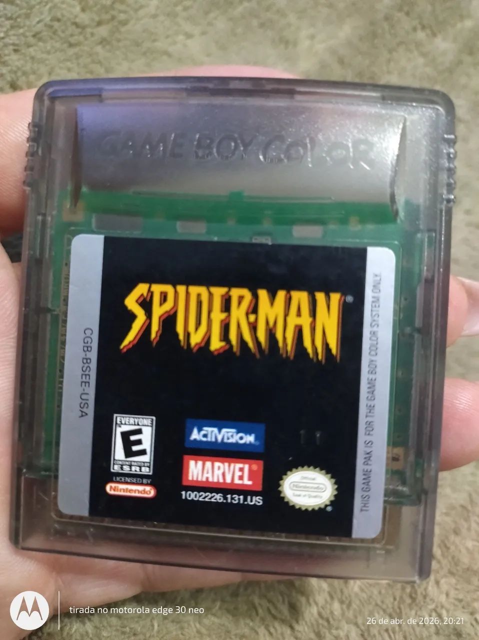 Spiderman game boy color original  - Foto 2
