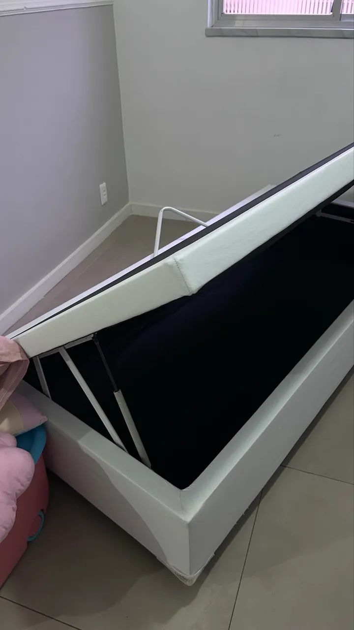 Cama box de solteiro 