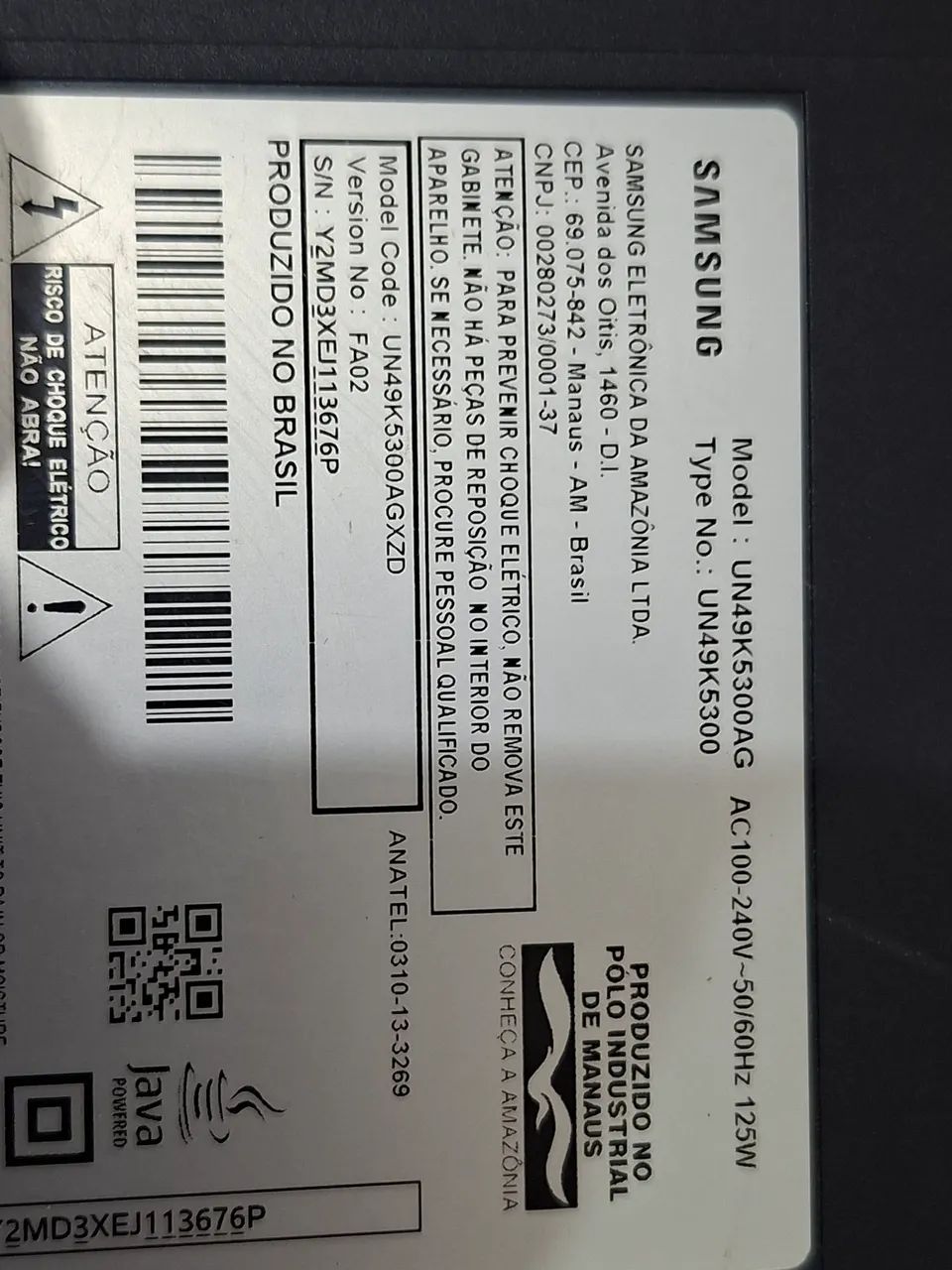 Tv samsung 4k 50pl - Foto 3