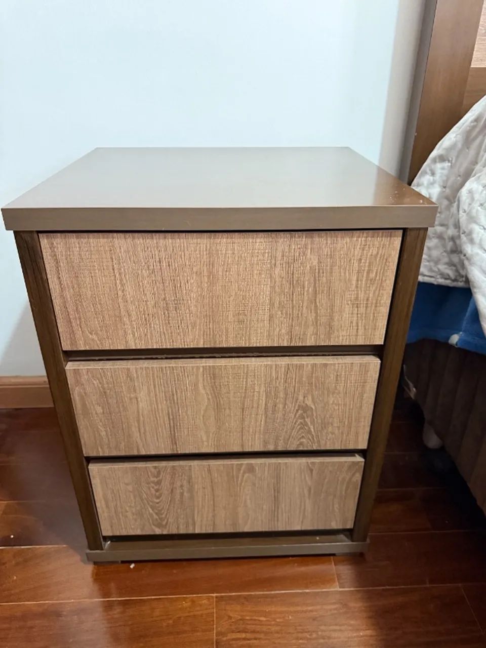 Kit cama quarto - Cabeceira, criado mudo e cômoda - Foto 4