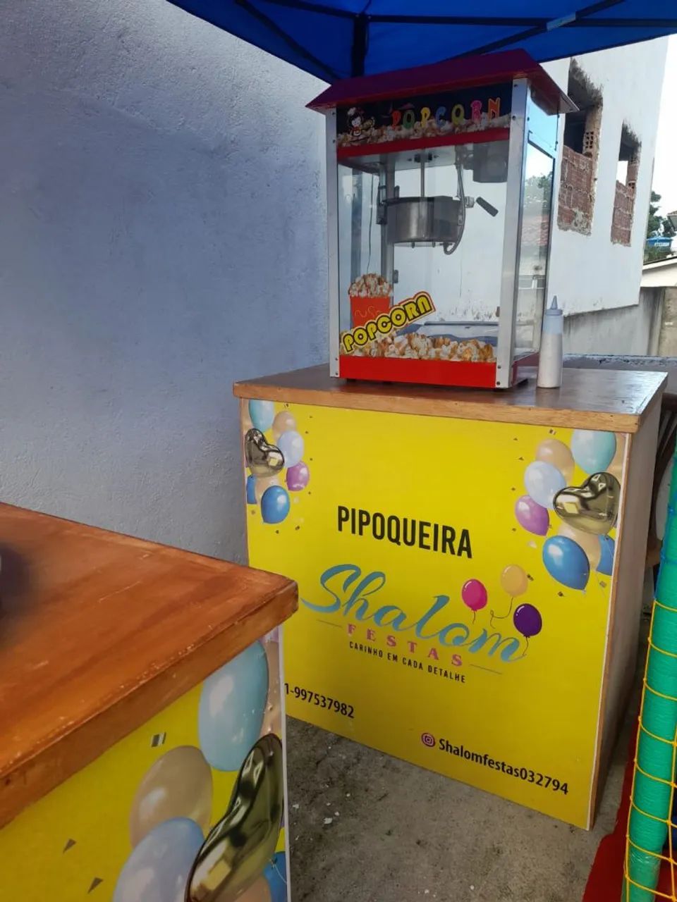 Pipoqueira +cama elástica $200,00
