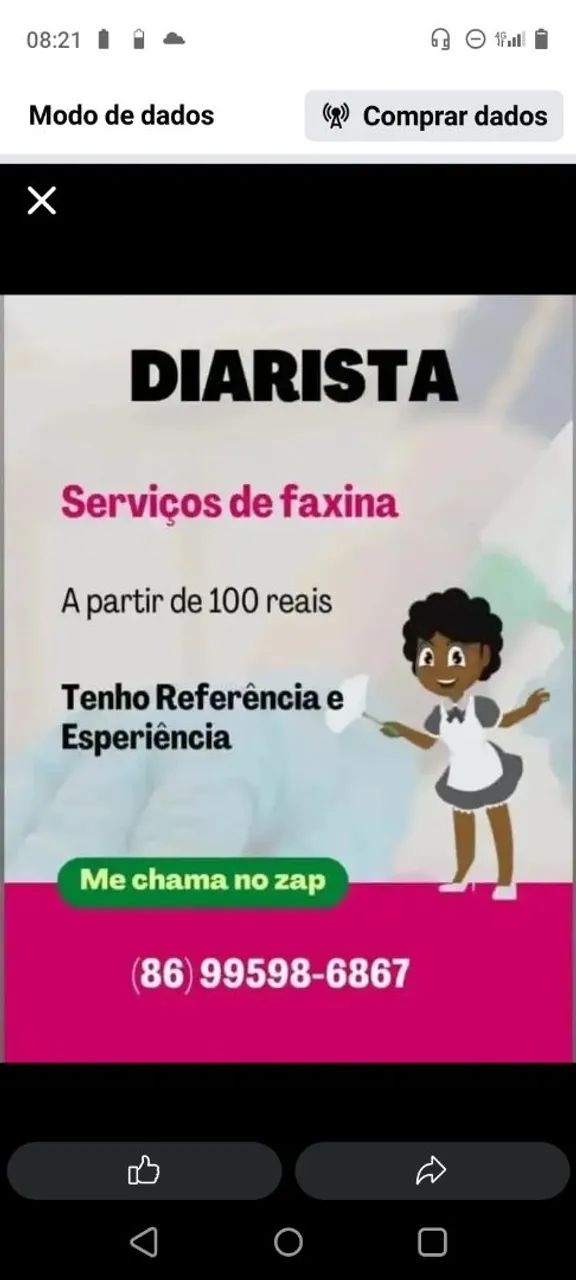 Serviçod de diarista 