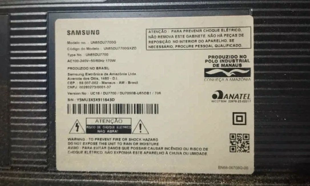 SMARTV SAMSUNG 4K 65" CRYSTAL HD - Foto 3