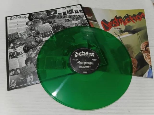 Destruction - Mad Butcher - Vinil Green - Importado Alemanha - Foto 4