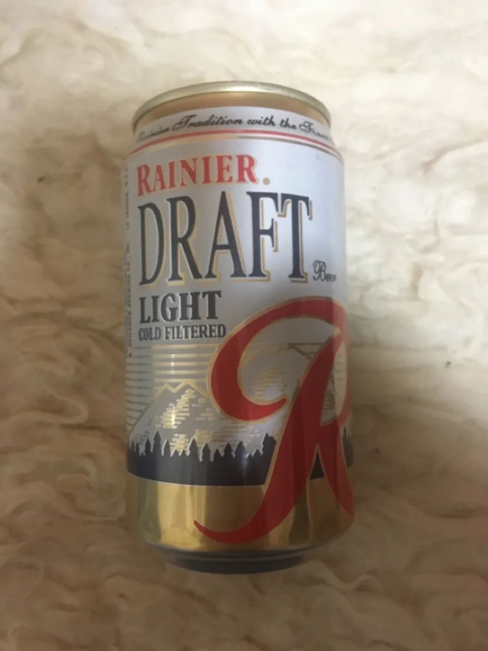 Lata Rainier Draft Light Década de 90
