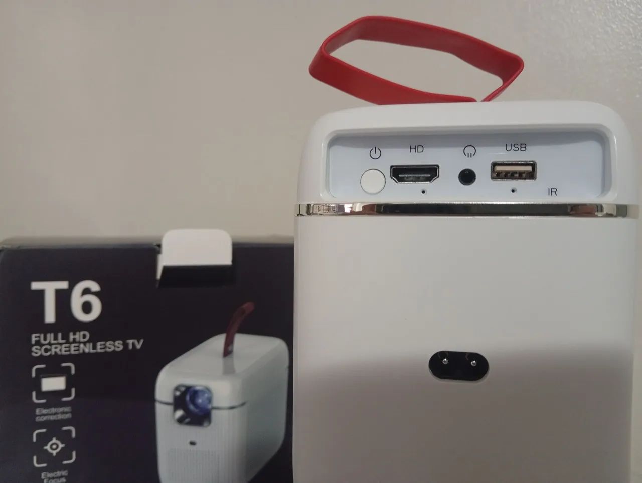 projetor T6 mini Android 12 - Foto 3