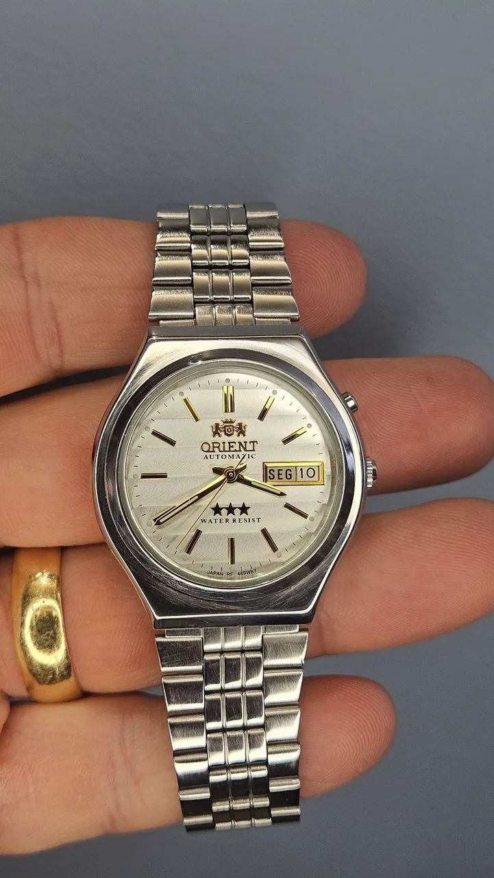 Relógio Orient 3 estrelas Vintage - Foto 2