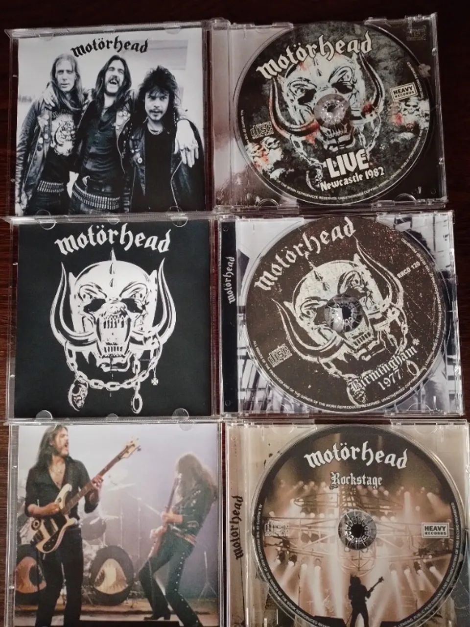 cd motorhead bootleg lote com 3 cds ao vivo - Foto 3