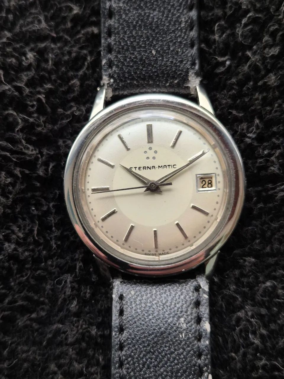RELÓGIO ETERNA-MATIC VINTAGE SUÍÇO  - Foto 3