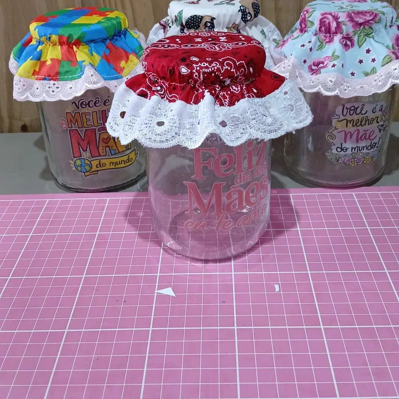 Pote de vidro Dia Das Mães  - Foto 2