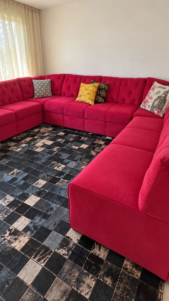 Sofá Modular Grande - at é 12 lugares | Impecável - Foto 2