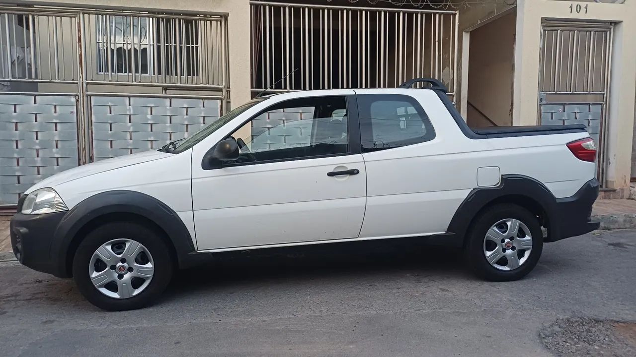 Fiat Strada Working Hard 1.4 Fire Flex 8V CD 2020 - Foto 2