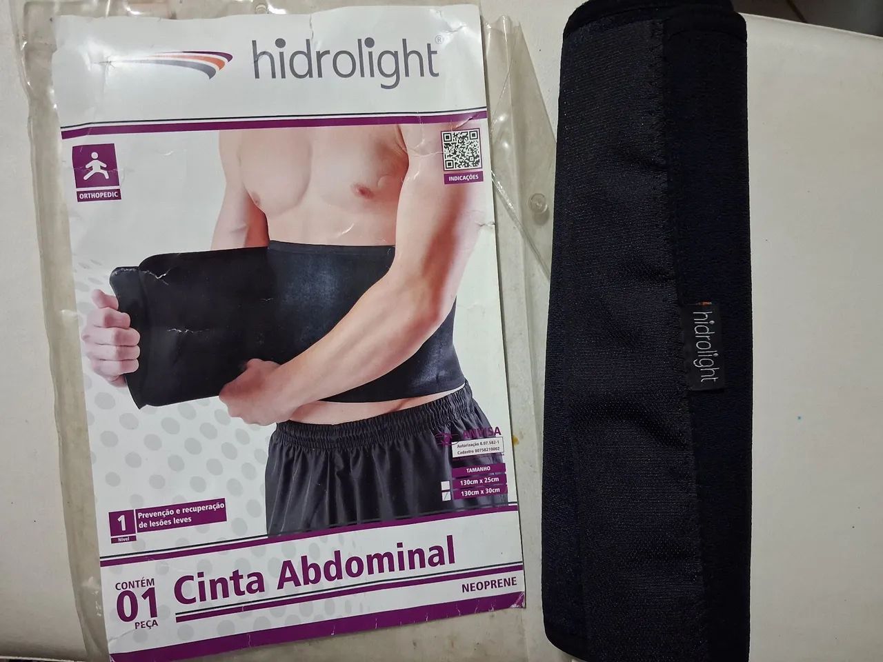 Cinta abdominal Hidrolight 1.30 X 30