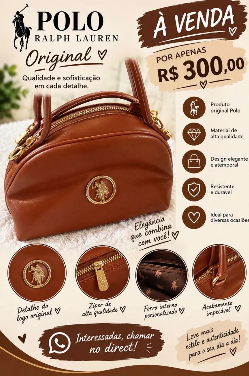 Bolsas passo cartão parcelamos 