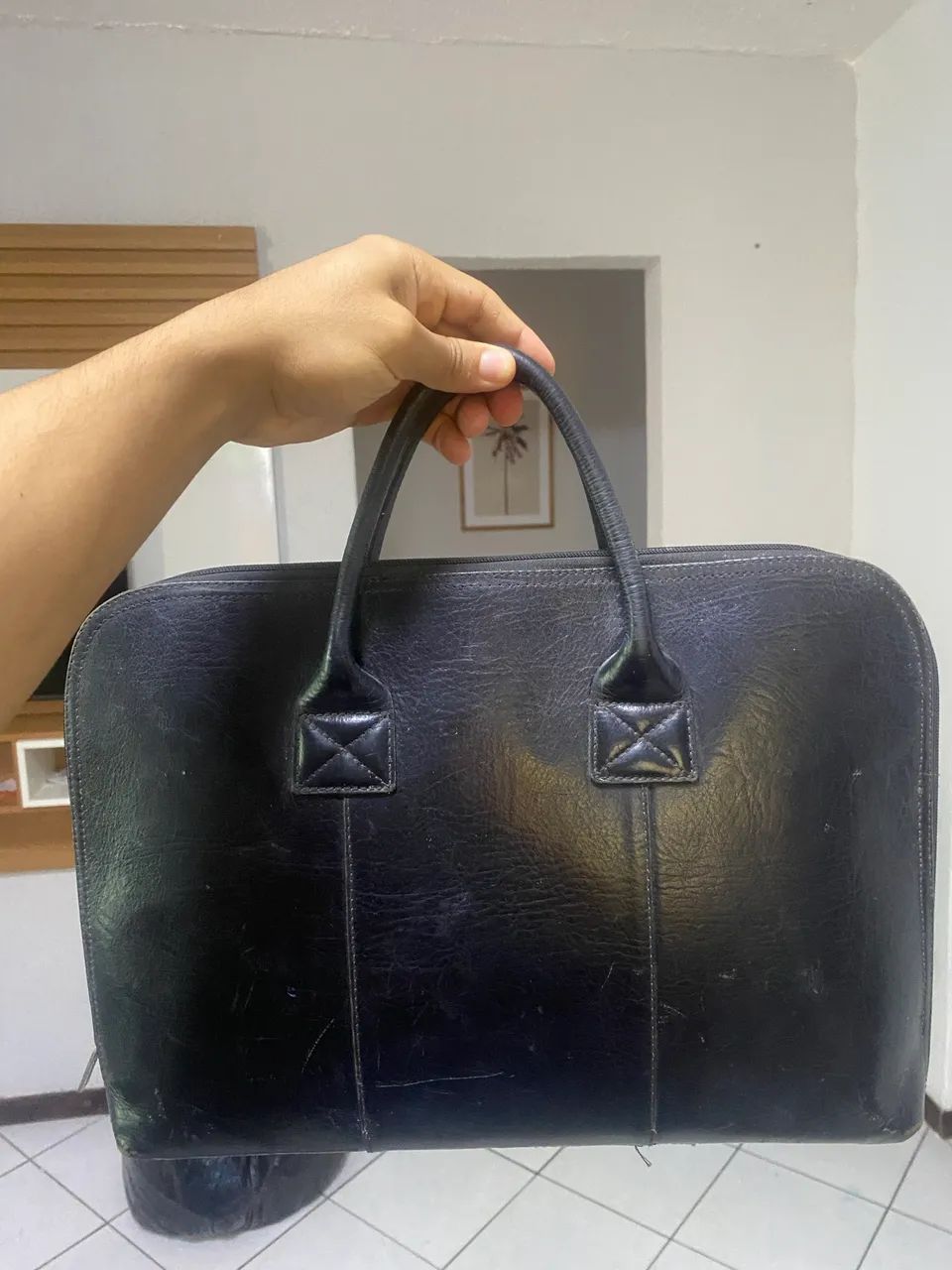 Bolsa feminina Castro couro legítimo  - Foto 2
