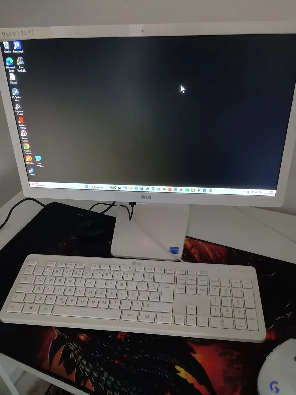 Computador LG Mod.22X280 ALL In One