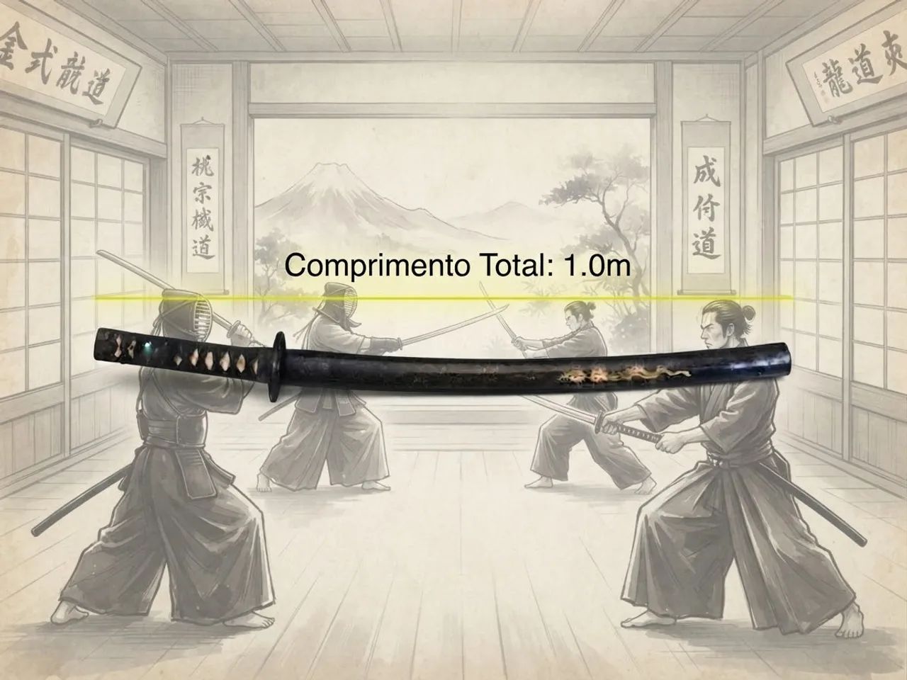 Item de decoração ou artes marciais 