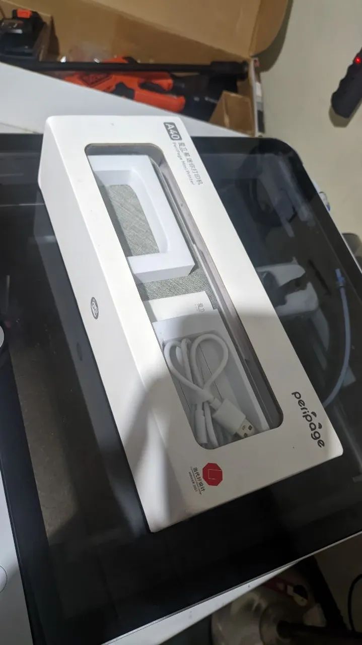 Impressora térmica (A40 periPage mini printer)