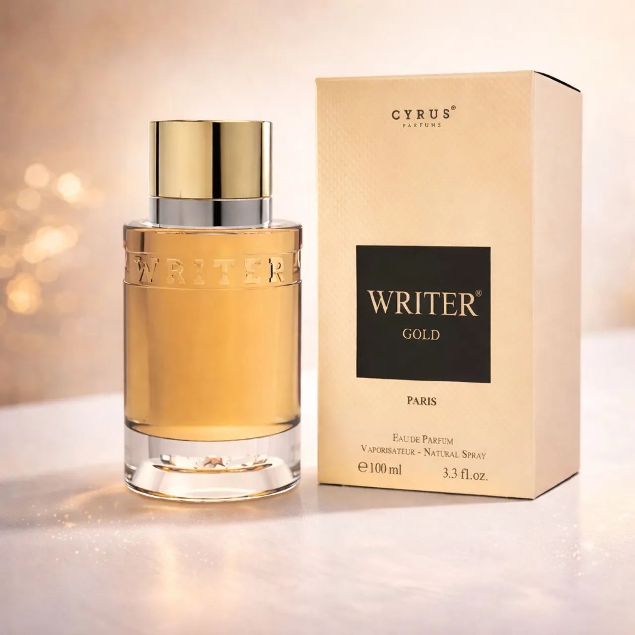 Perfume Writer Gold EDP 100ml Original - Foto 3