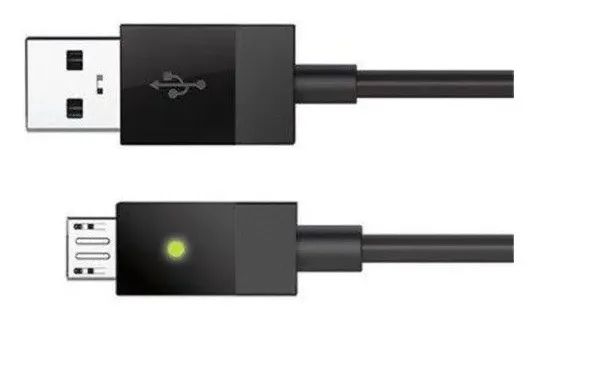 Cabo USB Xbox One Original Microsoft - Com LED (Para Controle / PC) - Foto 3