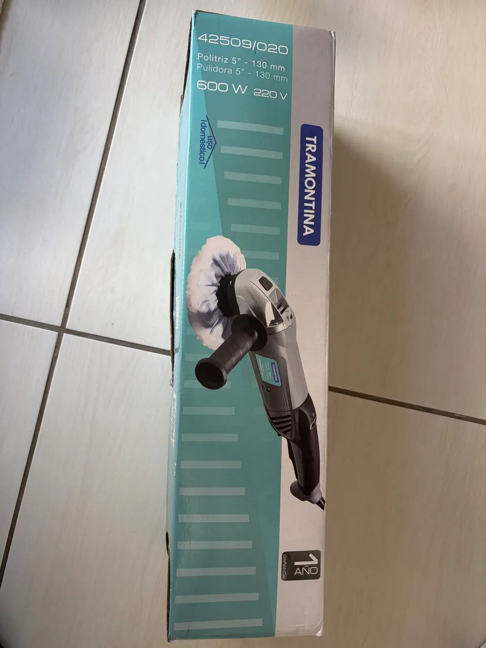 Politriz Angular Tramontina 600w 220v 5 polegadas 