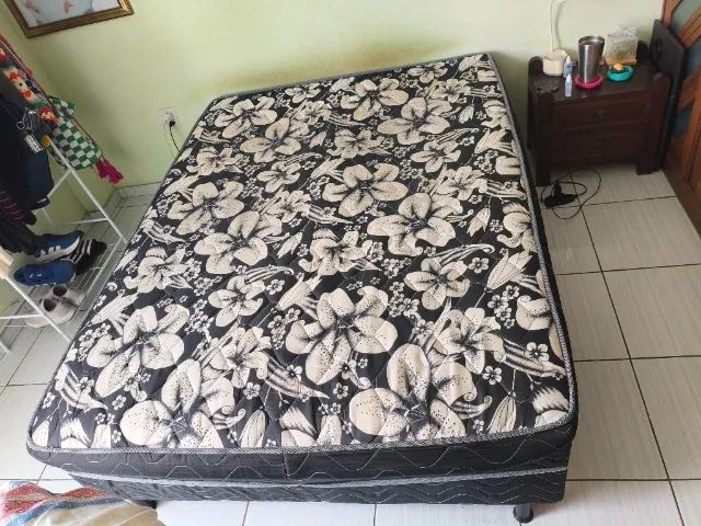 CAMA CASAL UNIBOX USADA - Foto 3