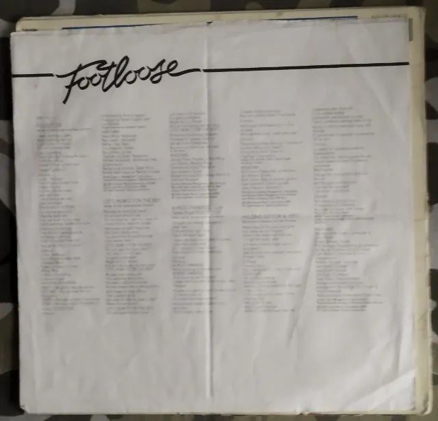 Vinil LP Footloose: Original Soundtrack - Edição Americana (1984) Pop Rock - Foto 3