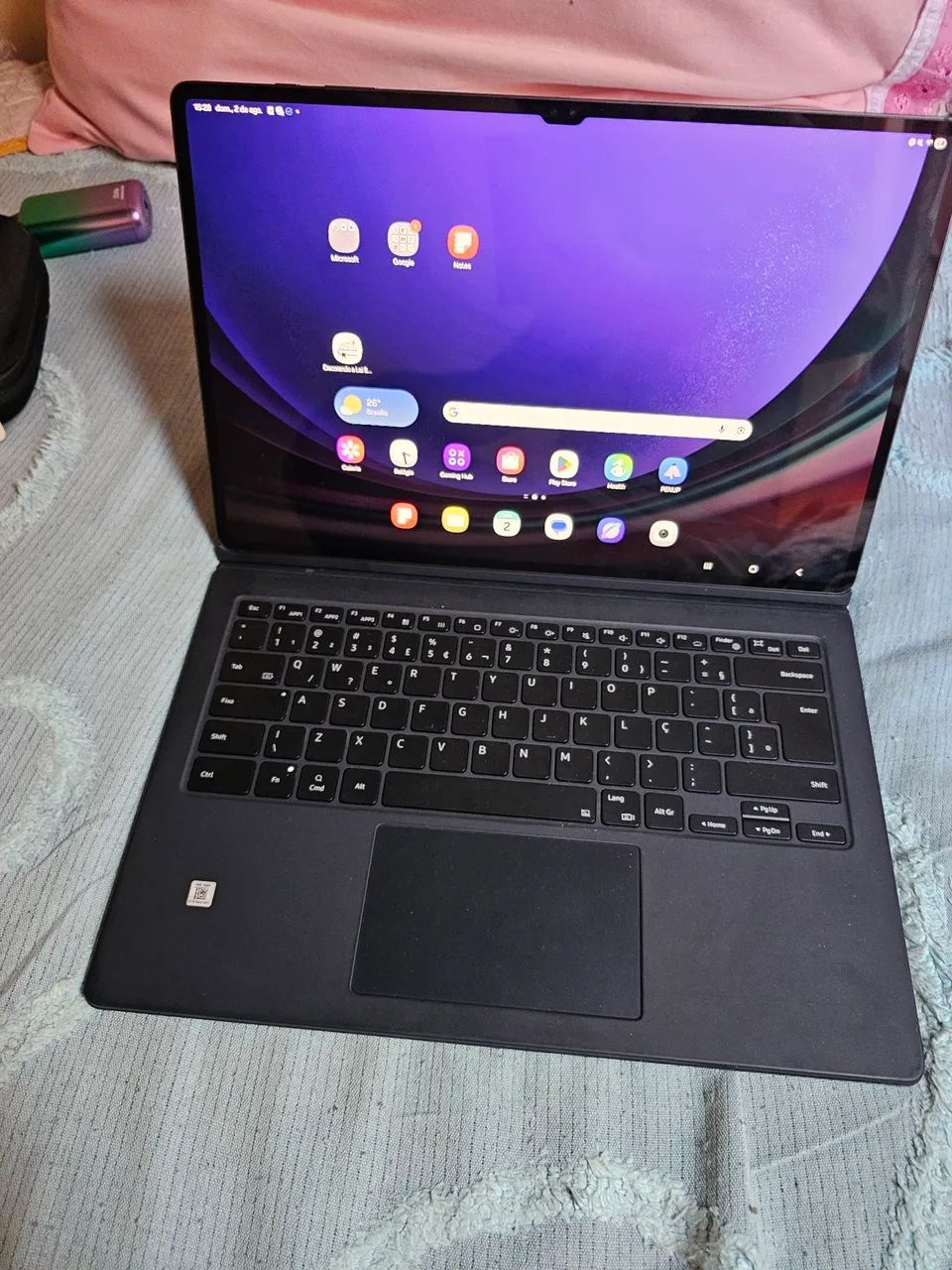 Tablett Samsung S9 Ultra 512g 12g de ram com teclado e caneta touch - Foto 2