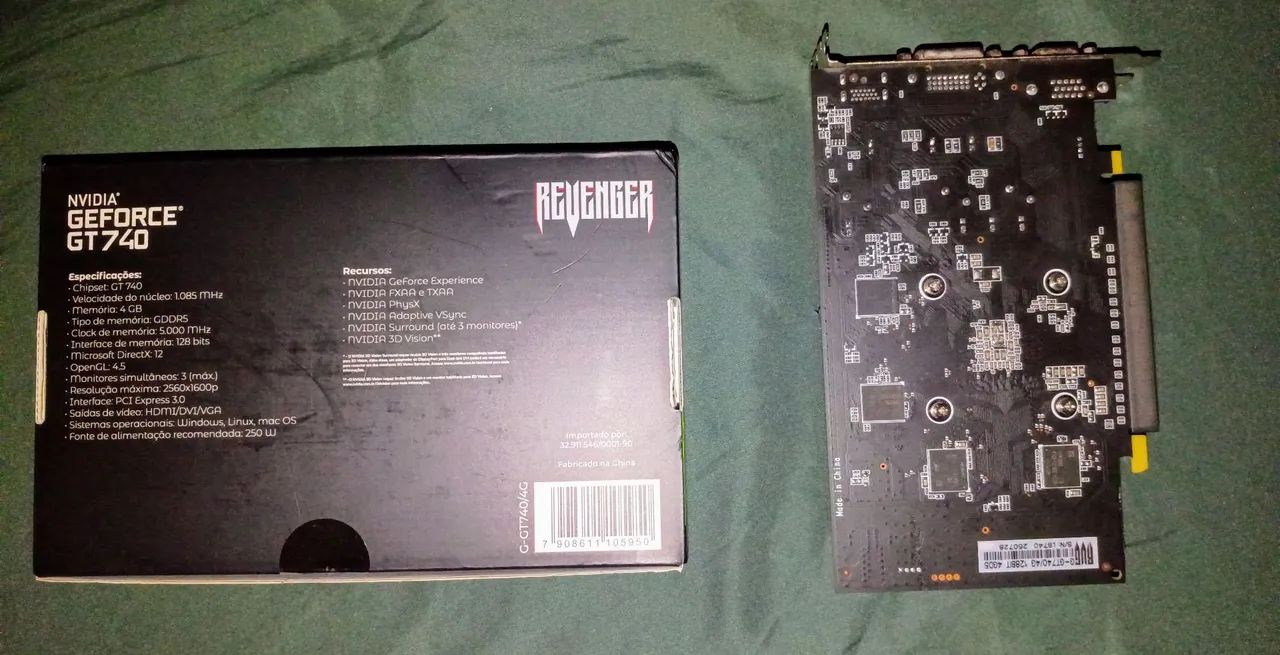 NVidia Geforce GT 740 4Gb ddr5 - Foto 2
