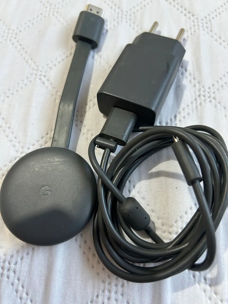 Chromecast 3 Streaming Device Google  - Full HD Conexão HDMI