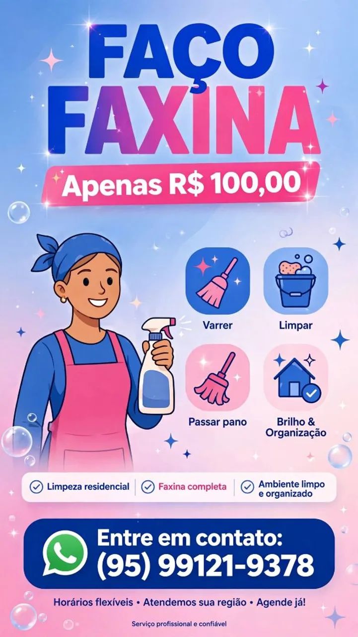 Faxina.